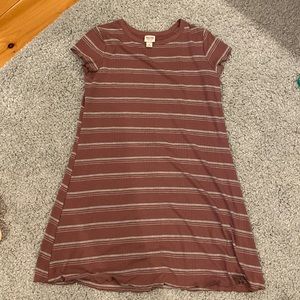 Mauve t shirt dress